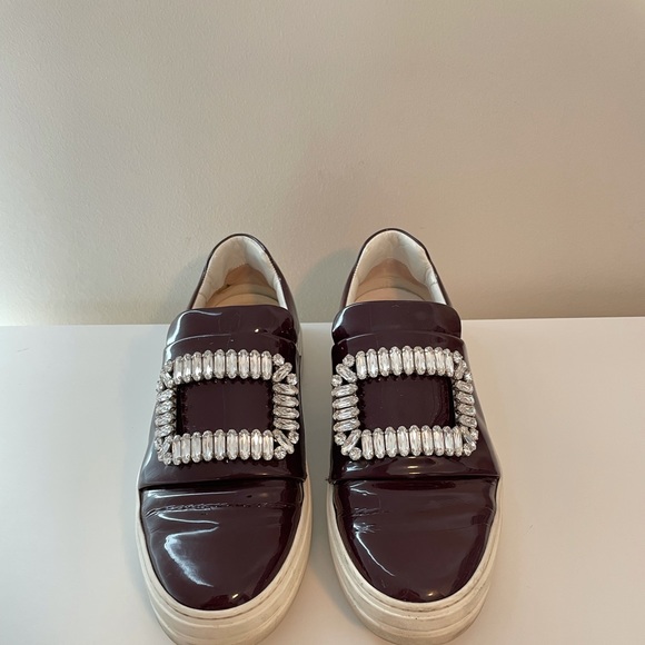 Roger Vivier strass patent leather sneaker size 37 - Picture 2 of 11